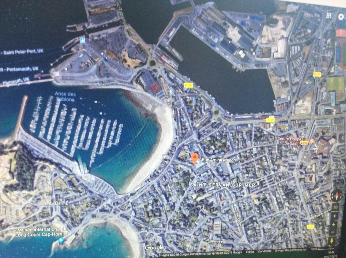 Le Sablon 50M Plage 2 Pers Possible 4 Σεν Μαλό Εξωτερικό φωτογραφία